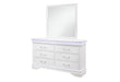 Charlie - Dresser With LED - White - alternate view 3