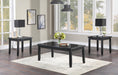 T132 - 3 Piece Table Set - Black