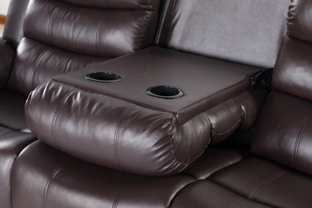 U191 - Motion Sofa - Brown - alternate view 2
