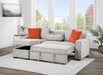 U393 - Sofa Chaise Sectional - Beige - alternate view 3
