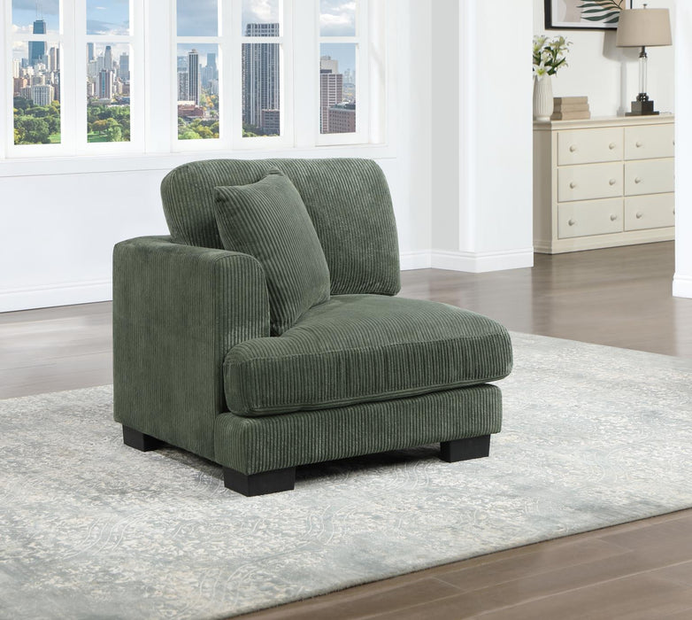U256 - 6 Piece Sectional - Green - alternate view 3