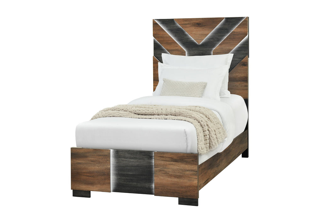 Optimus - Full Bed - Black / Brown - alternate view 3