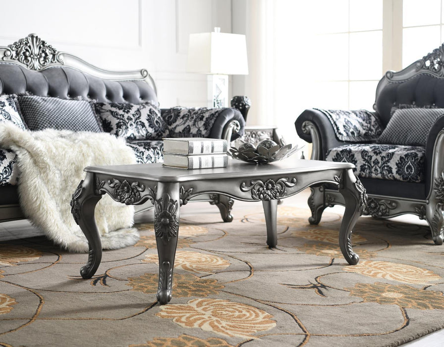 T206 - Coffee Table & 2 End Tables - Pearl Silver - alternate view 3