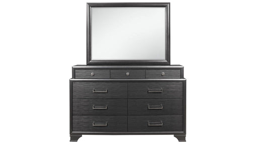 Jordyn - 5 Piece King Bedroom Set - Gray - alternate view 2