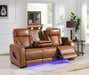 U72 - Power Reclining Sofa - Brown