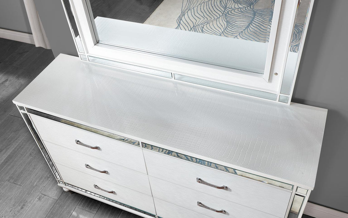 B224 - Dresser - White Gloss - alternate view 3
