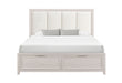 Mariah - King Bed - Beige