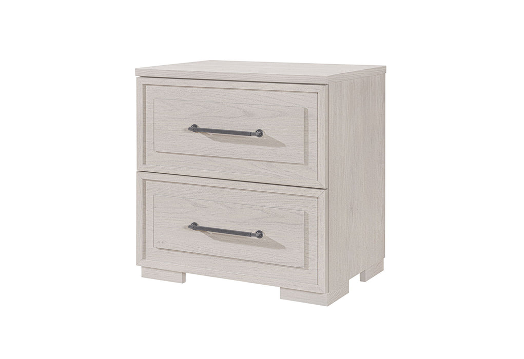Clara - Nightstand - Beige - alternate view 3