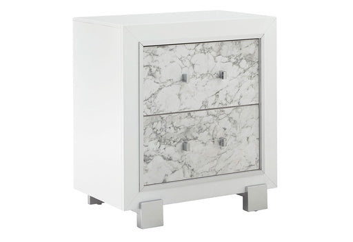 Santorini - Nightstand - White - alternate view 2