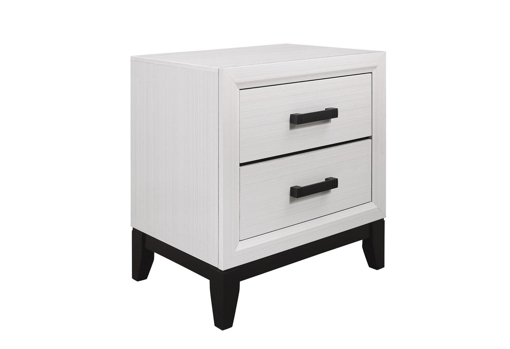 Kate - Nightstand - White - alternate view 2