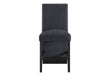 D12BT - 7 Piece Dining Room Set (Bar Table And 6 Bar Stools) - Black / White - alternate view 3