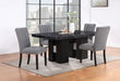D03 - Dining Table - Black - alternate view 3