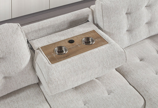 U0707 - Reversible Sofa Bed - Beige - alternate view 2