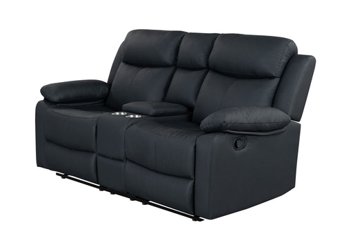U6026 - Reclining Sofa With LED - Black - alternate view 2