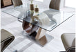D4127 - 9 Piece Dining Room Set (Dining Table And 8 Dining Chairs) - Dark Brown / Oak - alternate view 3