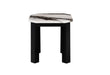T06 - Coffee Table With End Table - Black / White - alternate view 2