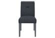 Monaco - 5 Piece Dining Room Set (Dining Table And Four Dining Chairs) - Dark Gray - alternate view 2