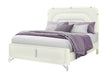 Lyra - King Bed With LED - Beige - alternate view 3