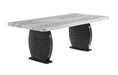 D2502 - Dining Table - Black / Gray - alternate view 3