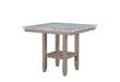 D4010 - 5 Piece Dining Room Set (D4010 Bar Table With 4 D1622 Bar Stools) - Natural / White - alternate view 2