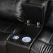 U35 - 3 Piece Power Reclining Sectional (2 Power) - Black - alternate view 2