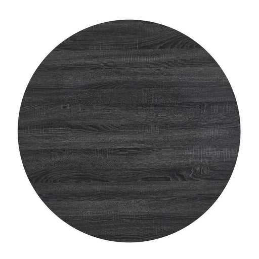 D182 - Round Dining Table - Black - alternate view 2