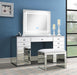 G-317 - Glamour Vanity Stool - Pearl Silver - alternate view 3
