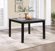 D199 - 5 Piece Dining Room Set (Counter Table, 4 Chairs) - Gray - alternate view 3