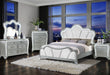 Aria - Nightstand With LED - Silver - alternate view 4