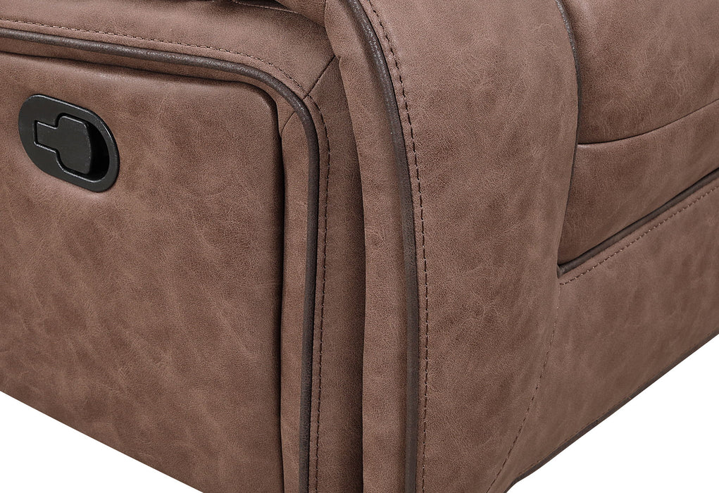 U2250 - Glider Recliner - Brown - alternate view 2