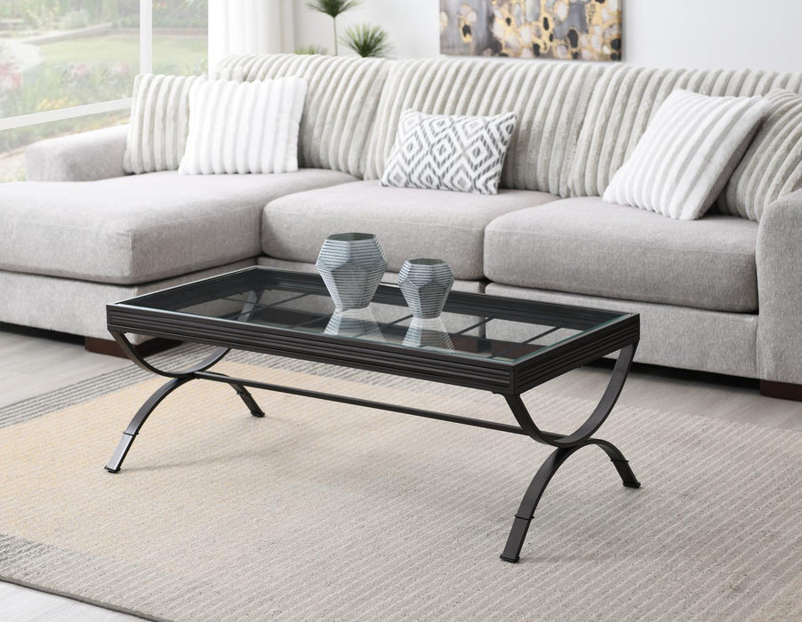 T287 - Coffee Table & 2 End Tables - Pepper - alternate view 3