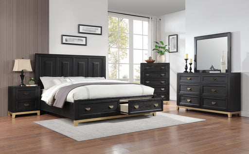 B236 - Chest - Black / Gold - alternate view 2