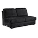 U259 - Corduroy Power Reclining 4 Piece Sectional With 2 Wireless Charger - Black - alternate view 3