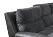 U17 - 6 Piece Power Reclining Sectional With Power Headrest - Dark Gray - alternate view 3