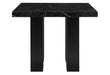 D04 - 7 Piece Dining Room Set (Black Bar Table And 6 Bar Stools) - Black - alternate view 2