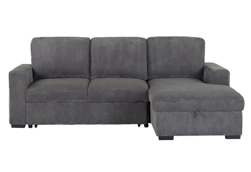 U2660 - L Shape Sectional Without Pull Out Sofa Bed - Gray - alternate view 2