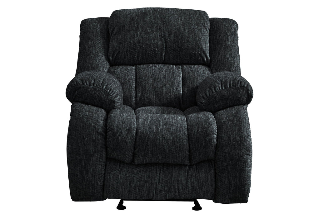 U250 - 3 Piece Living Room Set (Reclining Sofa / Console Reclining Loveseat / Glider Recliner) - Ebony - alternate view 3