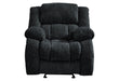 U250 - 3 Piece Living Room Set (Reclining Sofa / Console Reclining Loveseat / Glider Recliner) - Ebony - alternate view 3