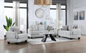 U418 - Sofa - Shimmer Silver - alternate view 2