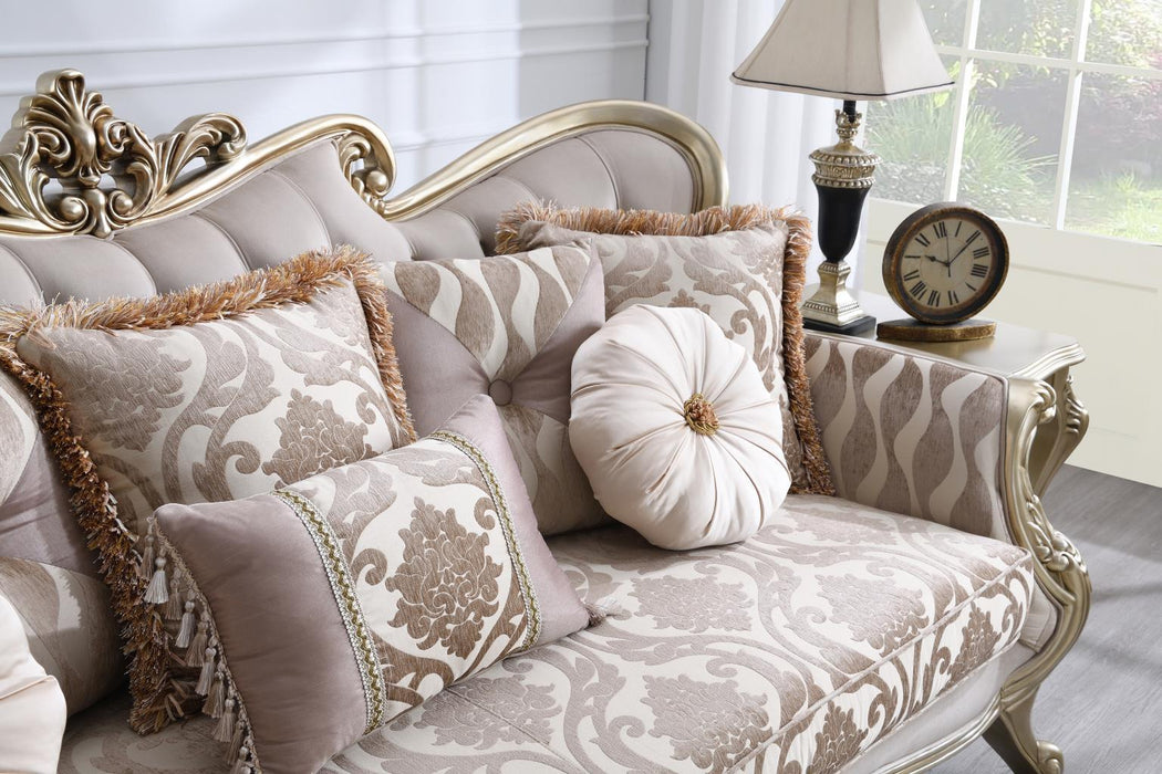 U199 - Traditional Sofa - Beige - alternate view 4