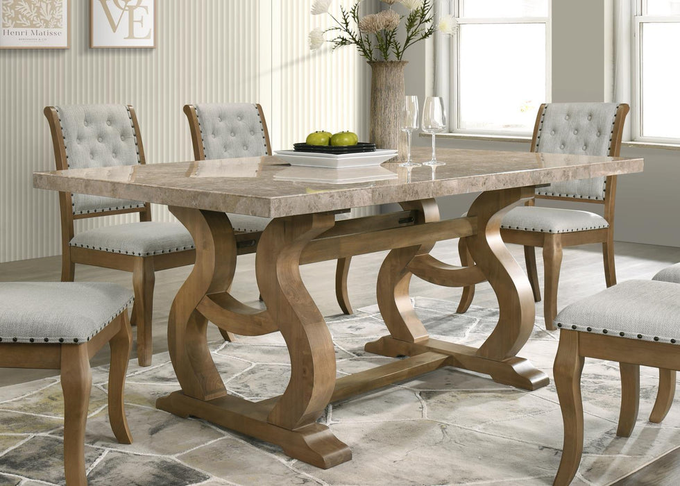 D072 - Dining Chair (Set of 2) - Antique Oak - alternate view 3