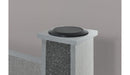 Logan - Full Bed With LED And Speakers - Silver - alternate view 2