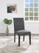 D200 - 5 Piece Dining Room Set (Dining Table, 4 Chairs) - Gray - alternate view 3