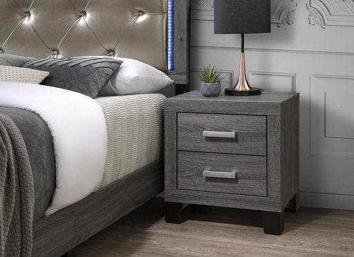 B376 - Nightstand - Gray