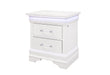 Charlie - Nightstand With LED - White - alternate view 3