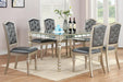 D110 - Dining Table With Extension - Pearl Silver - alternate view 3