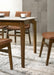 D124 - Dining Chair (Set of 2) - Dark Walnut - alternate view 3