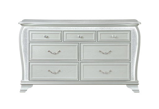 Aria - Dresser With LED - Silver