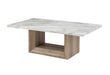 T02 - Coffee Table - Natural / White - alternate view 2