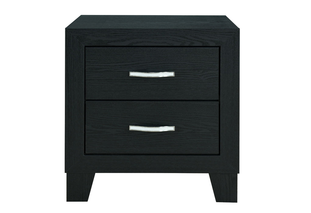 Reid - Nightstand - Black - alternate view 3